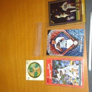 Baseball Cards(Rookie Sosa)